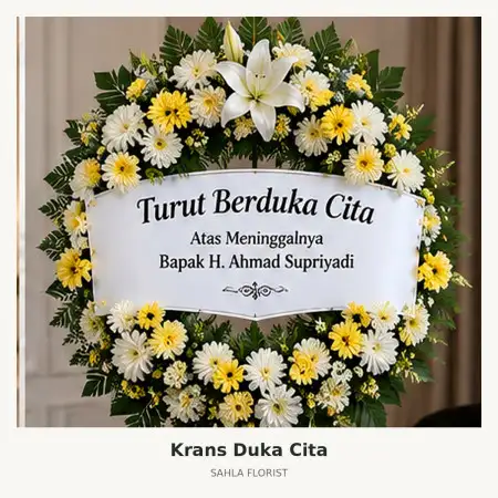 Krans Bunga Duka Padang Pariaman